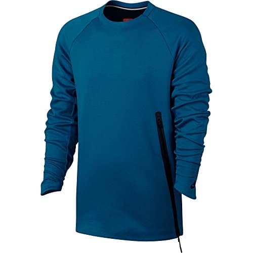 Image of Nike Tech Fleece Crew, Sweatshirt for Men, Blue, L