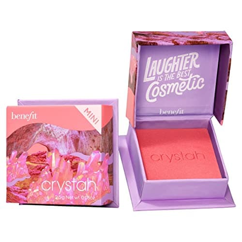 Image of BENEFIT Crystha Mini Silky-Soft Powder Blush - Strawberry Pink 2,5 g