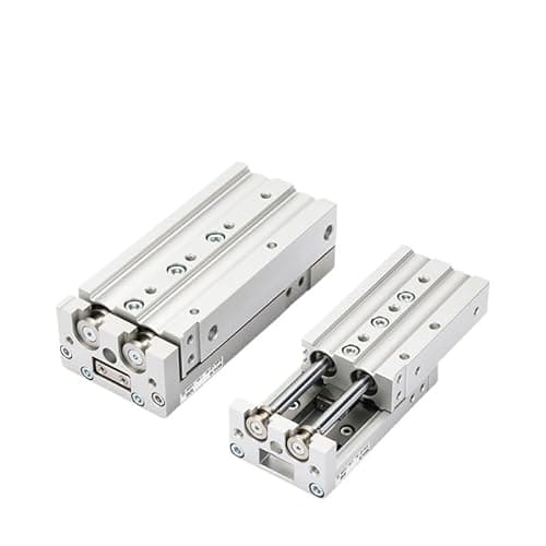 Image of MXS20 Series air Slide Table Dual Rod Rail Pneumatic Cylinder bore 16mm Stroke 10-150mm MXS20-30 MXS20-125A/AS/AT/B/BS/BT(MXS20-50,Nil)