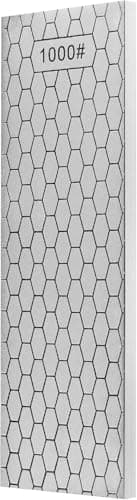 Image of SATC Diamond Sharpening Stone 2 Side Grit 600/1000 Diamond Plate Honing Stone Sharpening Stone for Kitchen Knives, Outdoor Tools and Small Tools (198×70mm/ 7.8 ×2.75 Inch)