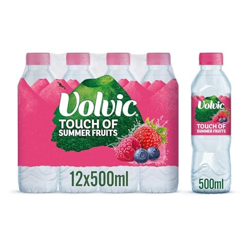 Image of Volvic Touch of Fruit Summer Fruits Still Flavoured Water Multipack 12x500ml