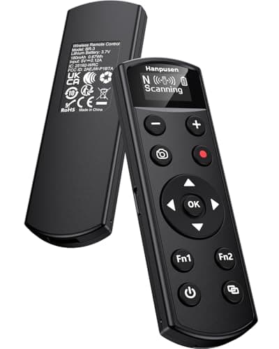 Image of for Nikon Camera Remote Control, Hanpusen Rechargeable Wireless Shutter Release with OLED Screen for Nikon Z6 III/Zf/Z5II/Z50/Z50 II/Z fc/P1000/P1100/P950/B600/A1000/Z6 II/Z30/Z5/Z7 II, Replace ML-L7