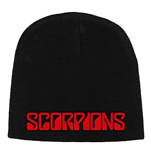 Image of Scorpions Logo Unisex Beanie Black, 100% polyacrylic,