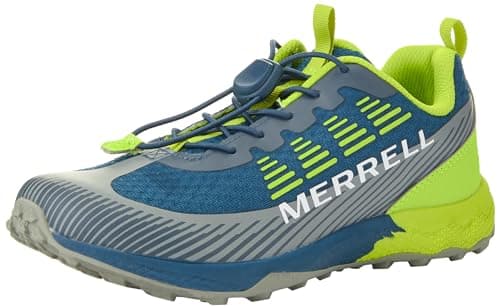 Image of Merrell Agility Peak Kid's,Navy Hi/Viz 11 UK