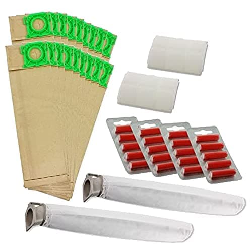 Image of SPARES2GO Vacuum Cleaner Service Kit Compatible With Sebo X Series Vacuum Cleaners (Includes 20 Bags, 4 x Filters & 20 x Fresheners)