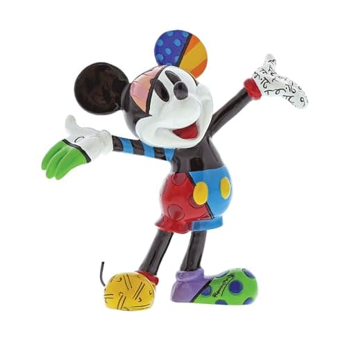 Image of Romero Britto Mickey Mouse Mini Figurine