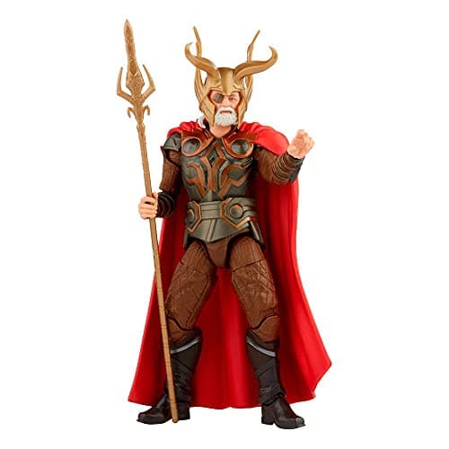 Image of Hasbro Marvel Legends Series 15-cm Scale Action Figure Toy Odin, Infinity Saga character, Premium Design, Figure and 4 Accessories