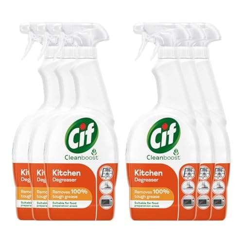 Image of 6 X CIF POWER & SHINE KITCHEN SPRAY 700ml | 6 PACK BUNDLE