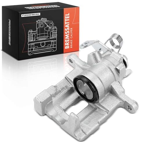 Image of Frankberg Brake Caliper Disc Brake Rear Left Compatible with Galaxy WGR A.l.h.a.m.b.r.a 7V8 7V9 S.h.a.r.a.n 7M6 7M8 7M9 Transporter IV Bus 70 7D Replace# 7D0615423B
