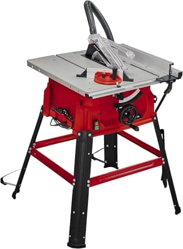 Image of Einhell Table Saw TC-TS 2025/3 eco, 2000W, 5000RPM Bench Saw for Woodworking, Angle Stop, Rip Fence, Dust Extraction, Saw Blade Guard, Includes Carbide Saw Blade