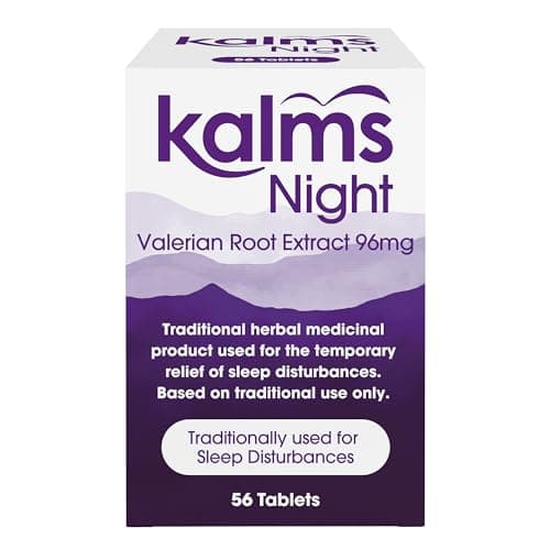 Image of Kalms Night 56 Tablets - Traditional Herbal Medicinal Product Used for The Temporary Relief of Sleep Disturbances