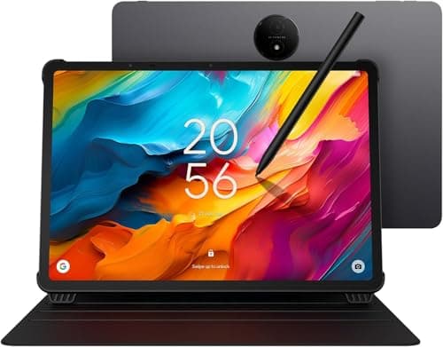 Image of TCL NXTPAPER 14 WiFi Tablet Flipcase & T-Pen 14.3" 2.4K 10,000mAh Battery 33W Fast Charging NXTPAPER Display Anti-glare Anti-blue light Protect your eyes 8GB+256GB Ultra Thin 6.95mm 760g IP54 Gray