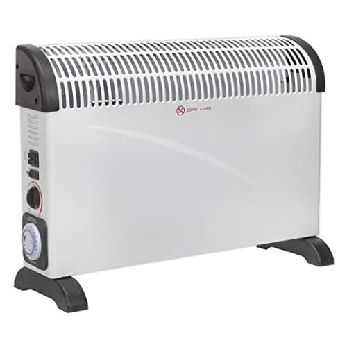 Image of Sealey Convector Heater 2000W with Turbo, Timer & Thermostat - CD2005TT
