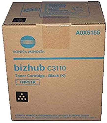 Image of Minolta Konica TNP-51K Original Toner Cartridge - 1 Piece - Black