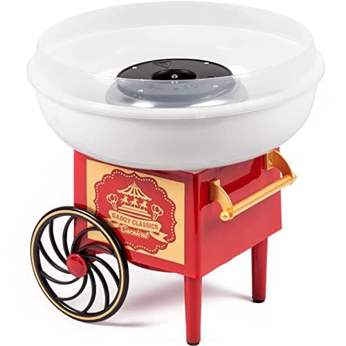 Image of Gadgy Cotton Candy Machine for Home, Retro Floss Maker, Cottonfloss Sugar Sweets, Children's & Kids Birthday Party, Candyfloss Makers