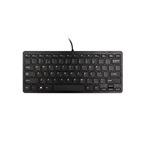 Image of R-Go Compact Keyboard, QWERTY (US), black, wired