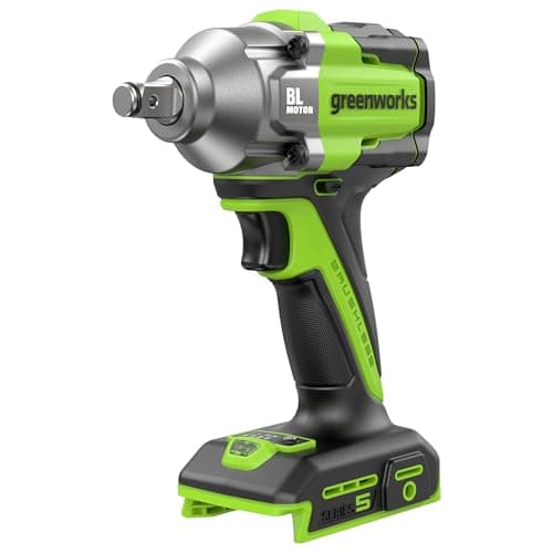 Image of Greenworks 24V Cordless Brushless 500Nm Impact Wrench IW5500 Without USB-C Battery and Charger IW5500