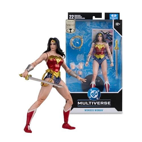 Image of McFarlane DC Multiverse Wonder Woman (Classic) 7in Action Figure Vault Collection