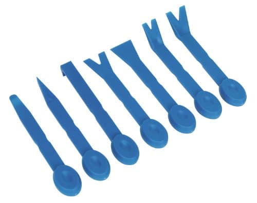 Image of Sealey RT7KIT Mini Automotive Trim and Upholstery Tool Set, 248mm x 213mm x 40mm, 7 Pieces