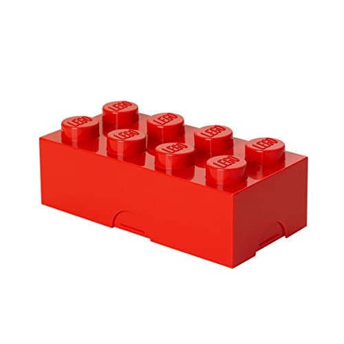 Image of Room Copenhagen LEGO Lunch Box, Bright Red, 4023