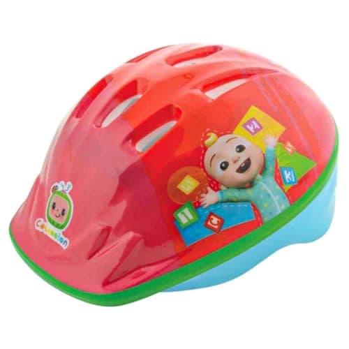 Image of Cocomelon Safety Helmet for Kids, Children & Toddlers - Impact Resistant & Durable Helmet for Bicycle, Scooter, Rollerskate, Skateboard - Lightweight & Adjustable - Protective Gear for Boys & Girls