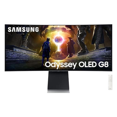 Image of Samsung Odyssey OLED G8 G85SD 34" OLED UltraWide QHD 175Hz Altavoces FreeSync Premium Pro Curva