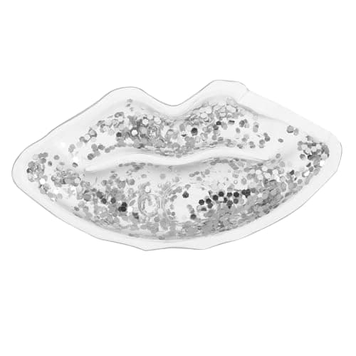 Image of WRITWAA Cooling Gel Pads for Eyes Lips Reusable Hot Cold Compress Eye Mask Glitter Lip Care Kit
