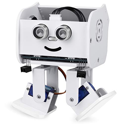 Image of ELEGOO Penguin Bot Biped Robot Kit for Arduino Project with Assembling Tutorial, STEM Kit for Hobbyists, STEM Toys for Kids and Adults Version 2.0 White