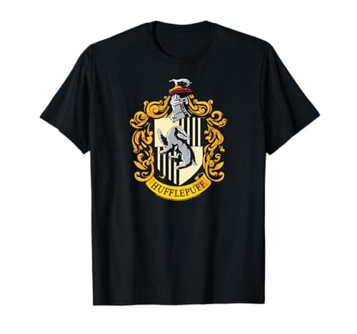 Image of Harry Potter Hufflepuff House Crest T-Shirt