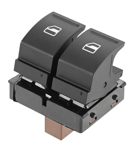 Image of Window Switch for Skoda, 1Z0959858 Electric Power Window Button Switch, Replacement for Octavia 1Z 2004-2010 2012-2015 Skoda Fabia 2 Roomster 2006-2015