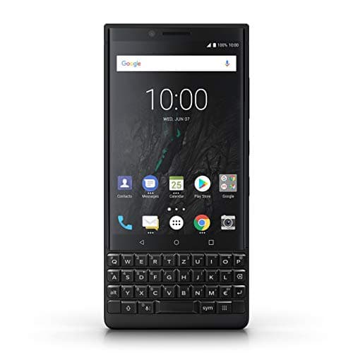 Image of Blackberry Key2 64GB Single-SIM Display, Android 8.1, Octa-Core, 12MP+12MP Dual] - QWERTZ - black