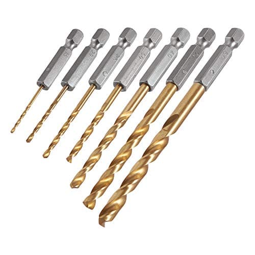 Image of Trend Snappy 7-Piece Metric Hex Drill Set, Suitable for Metal, Wood, and Plastics, SNAP/HD/SET