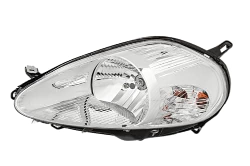 Image of Valeo - 43888 - High Performance Halogen Left Main Headlamp - For FIAT Punto III 11/2008 > 2009/11 - Front - Left side - Pack of 1