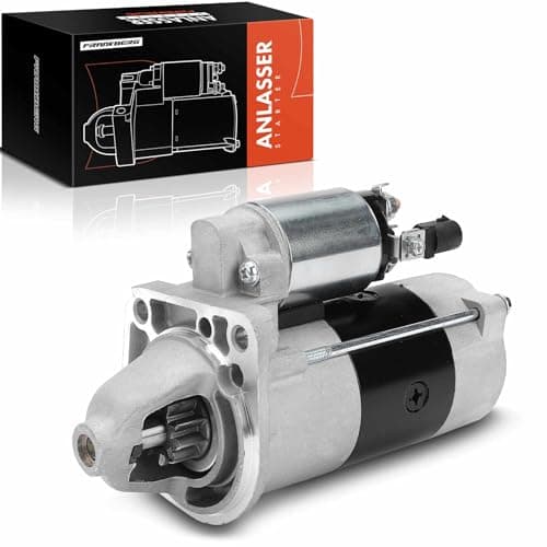 Image of Frankberg Starter Motor 2,2 KW Compatible with Cherokee KJ 2.5 Diesel 2001-2008 Replace# 56041579AA