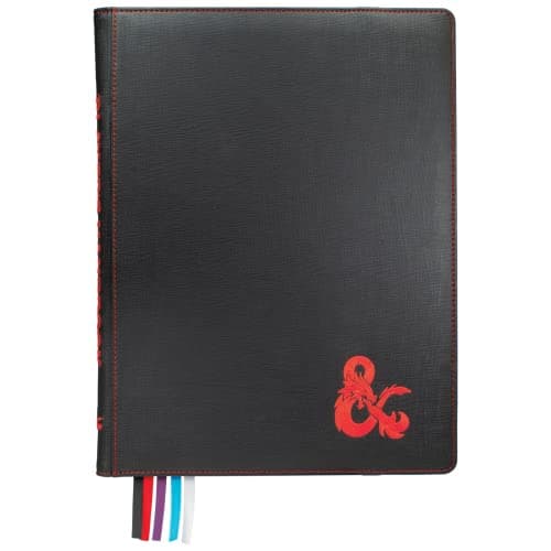 Image of Ultra Pro Monster Manual Premium Book Cover for Dungeons & Dragons - Featuring Classic D&D Ampersand on the Front, Perfect for Protection for Front and Back of the Source Book