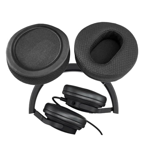 Image of Replacement Earpads Ear Cushion Bud Repair Parts Compatible with Cherry HC 2.2 Wired Gaming Headset (1 Pair) (Black Mesh)