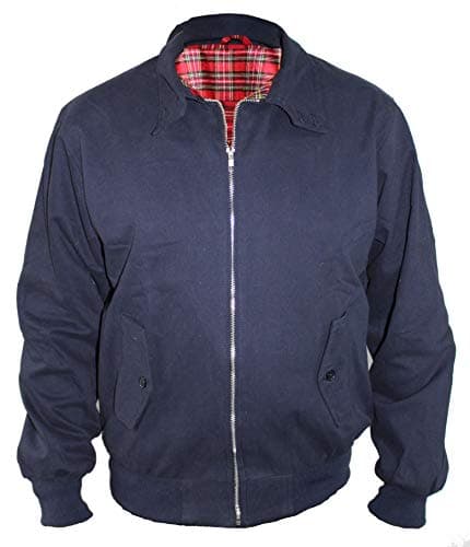Image of SKYTEX UK Harrington Jacket by SKYTEXUK Classic/Retro/Mod/Scooter, XL, Navy