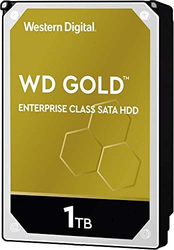 Image of Western Digital Gold™ 1TB internal hard drive 8.9cm (3.5") SATA III WD1005FBYZ Bulk