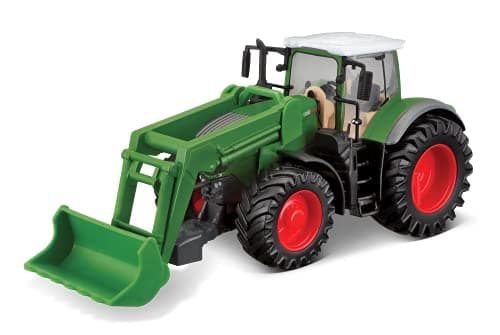 Image of Bburago B18-31631 10CM FENDT 1000 Vario Tractor + Front Loader,one size,green/black