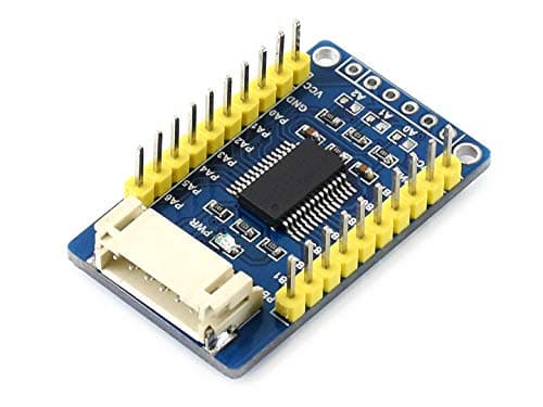 Image of Waveshare MCP23017 IO Expansion Board I2C Interface Expands 16 I/O Pins Compatible with Both 3.3V and 5V Levels