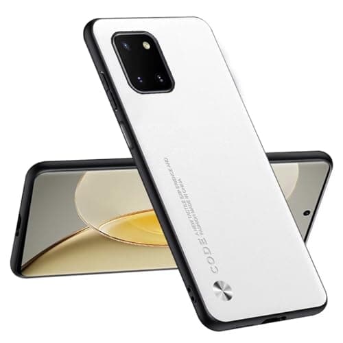 Image of Topme Phone Case Compatible with Samsung Galaxy Note10 Lite/Galaxy A81 (6.7") – Secure and Stylish Protection - White