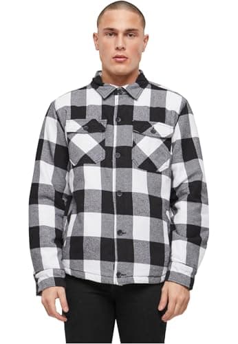 Image of Brandit Lumber Jacket, color: white/blac, size: S