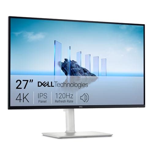 Image of Dell 27 Plus Monitor - S2725QS, 4K UHD (3840x2160), 120Hz, IPS, 4ms, AMD FreeSync Premium, 99% sRGB, Height Adjust, Built-in Speakers, DisplayPort, 2 HDMI, 3 Year Warranty