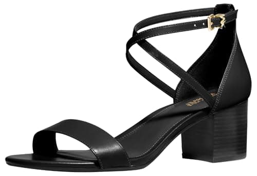 Image of Michael Kors 40S2SEMA1L-001 Serena Flex Sandal Women Black UK 5