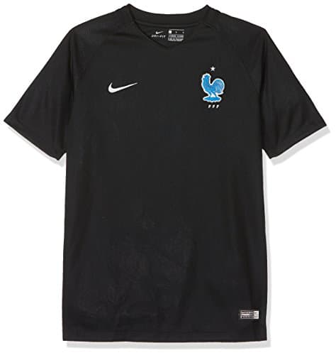 Image of NIKE Kids France Stadium Away Jersey Kids France Away Jersey - Black, X-Small - 122/128 cm
