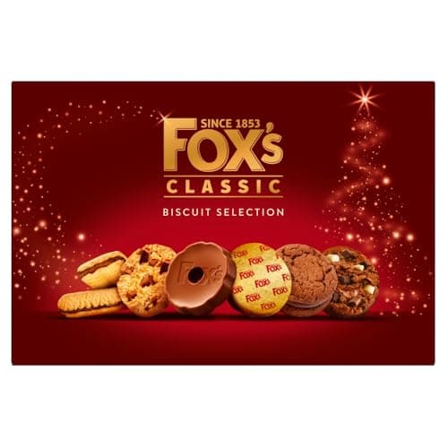 Image of Foxs Biscuits Chocolates Biscuit Selection Box - 550g Biscuits Gifts Foxes Fabulously Special Chocolate Box Of Biscuits Gift Set
