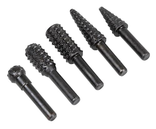 Image of Sealey Rotary Burr Rasp Drill Bit Set 5pc - RWBS5