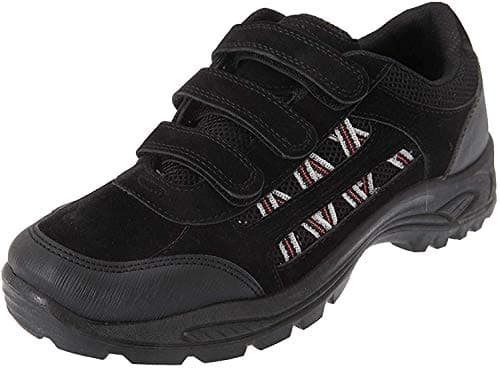 Image of DEK ASCEND Triple touch fastening Trek & trail Shoe, Black, 8 UK