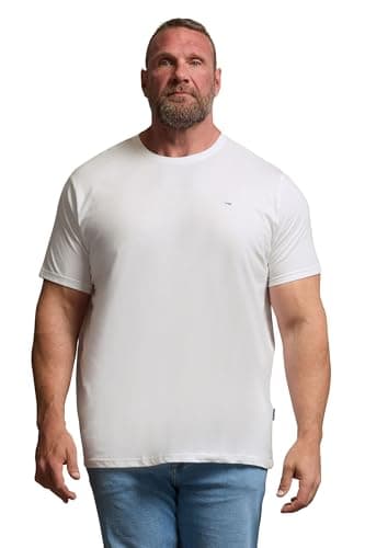 Image of BadRhino Big & Tall Core T-Shirt - Men's - Plus Size Curve White
