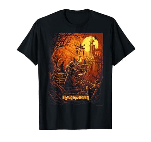 Image of Iron Maiden Number of the Beast Hallowed Be Thy Name T-Shirt